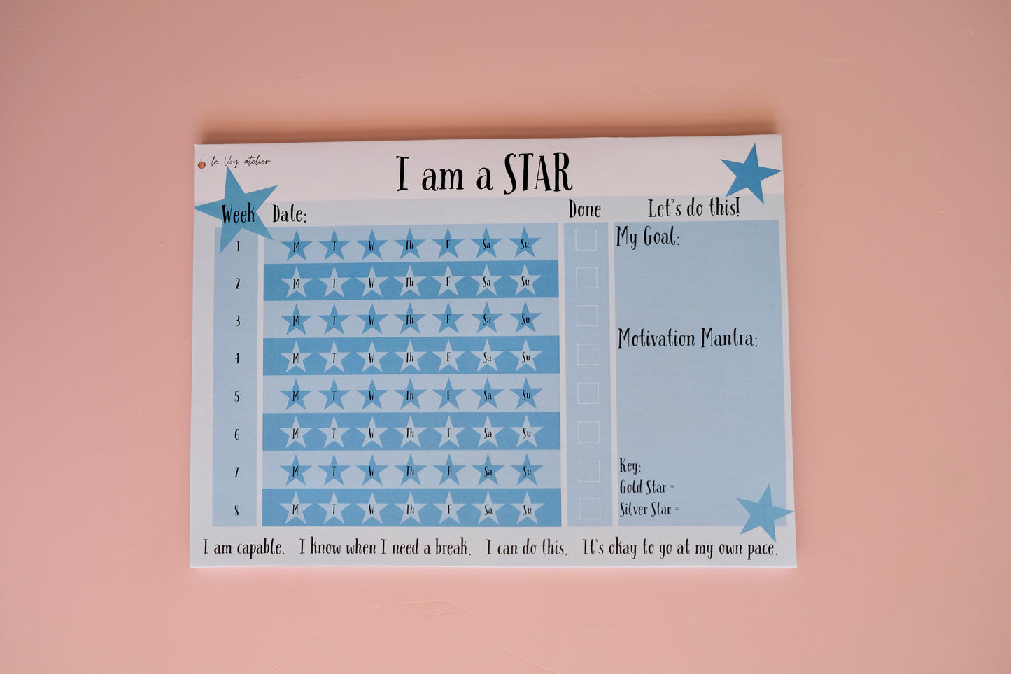 Star Chart For Grown Ups