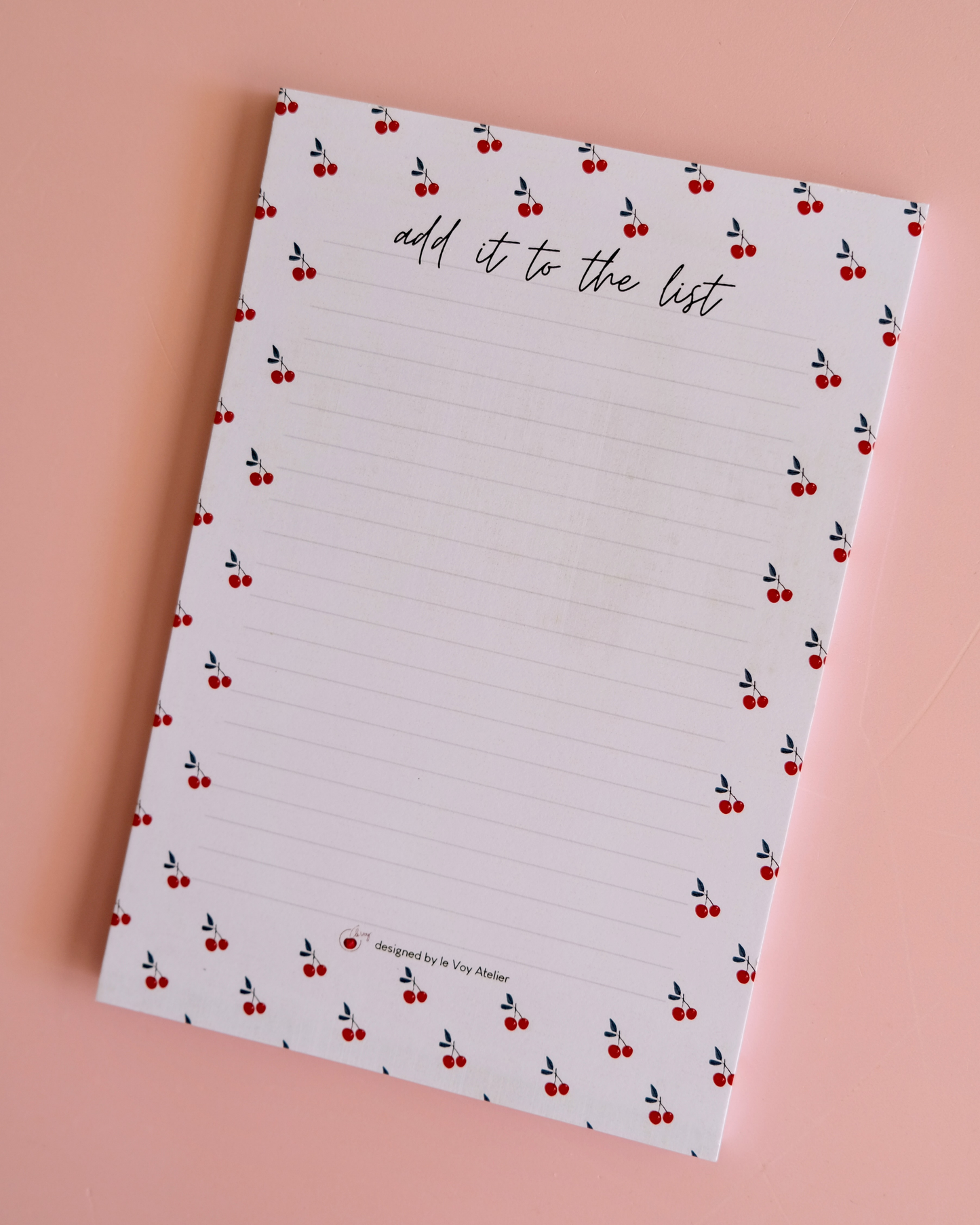 Cherry Notepad